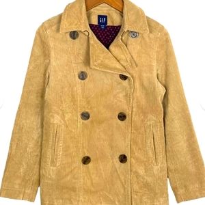Vintage Gap Cotton Corduroy Double Breasted Jacket Women’s Size Small